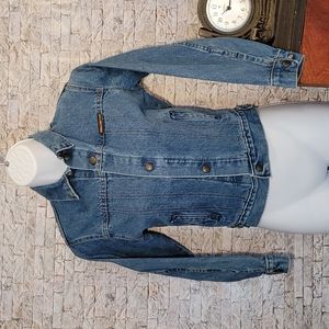 Vintage Saddle King Blue Jean Jacket